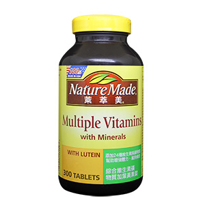 Nature Made 萊萃美 综合维生素矿物质加叶黄素锭