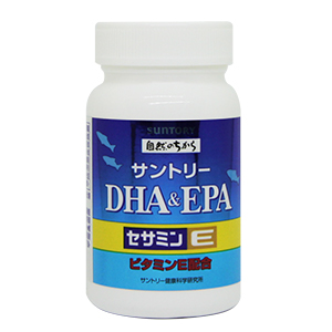 三得利魚油(DHA、EPA)+芝麻明E軟膠囊